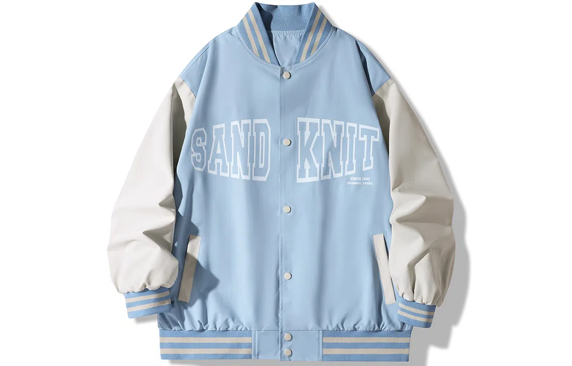 SandKnit Varsity Jacket