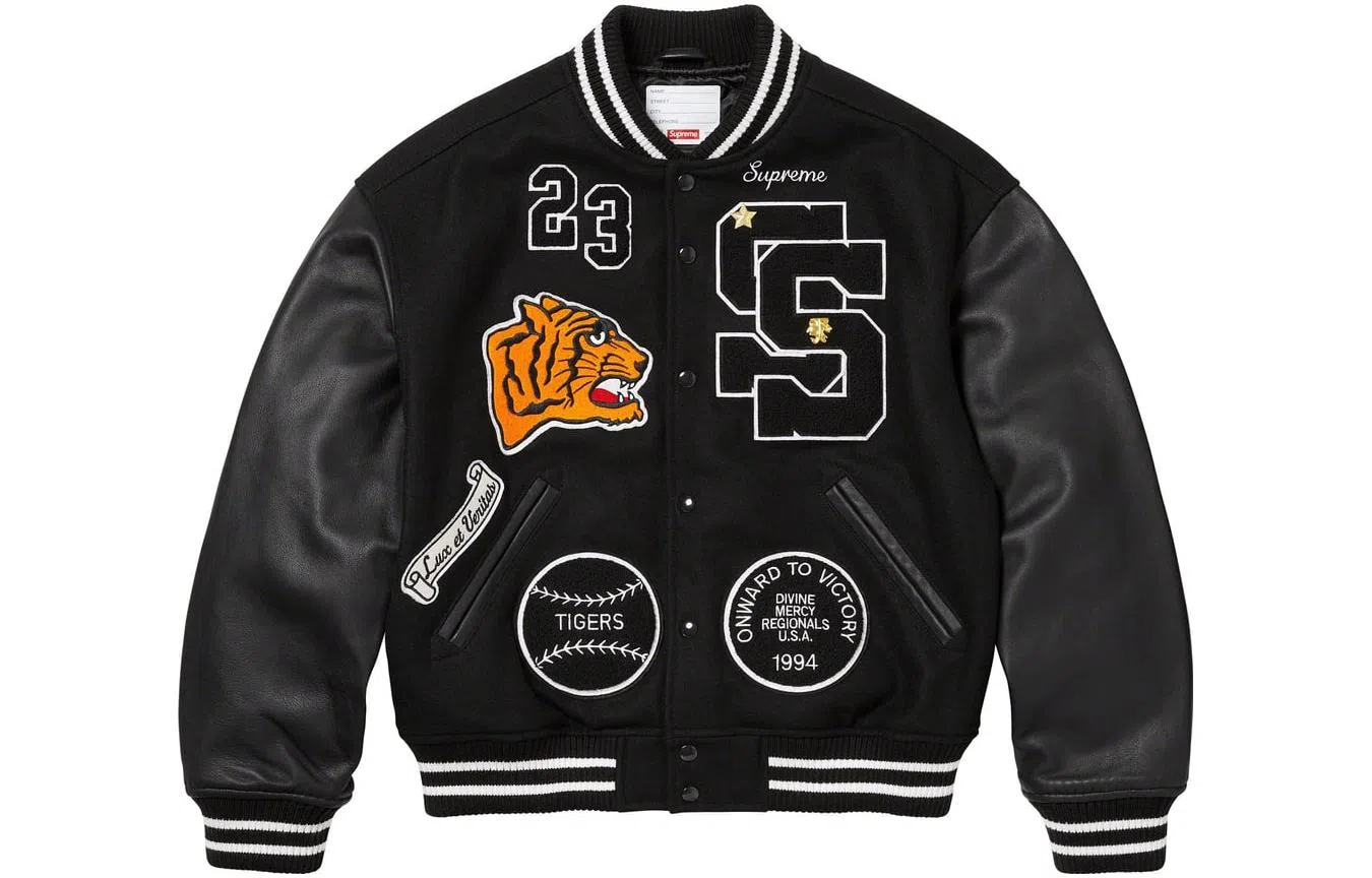 Supreme Tiger Varsity Jacket