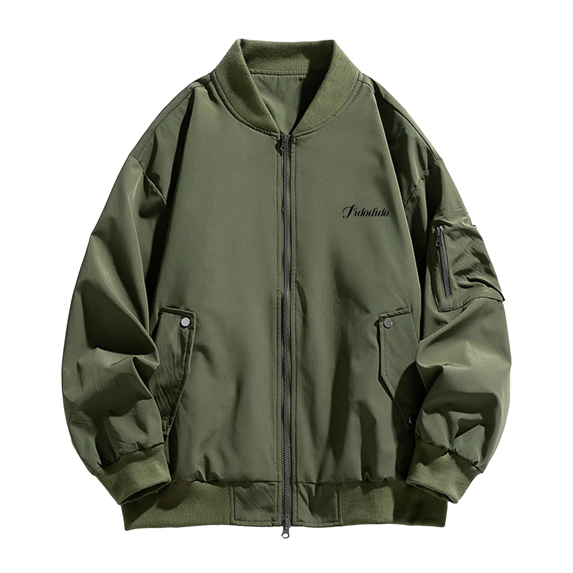 FIDO DIDO Logo Baseball Jacket