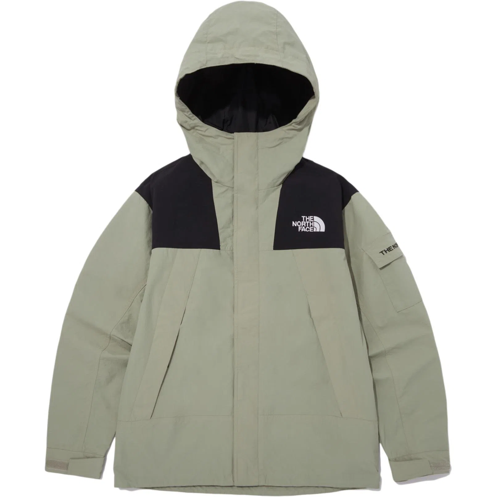 The North Face Logo Embroidered Hoodie Jacket