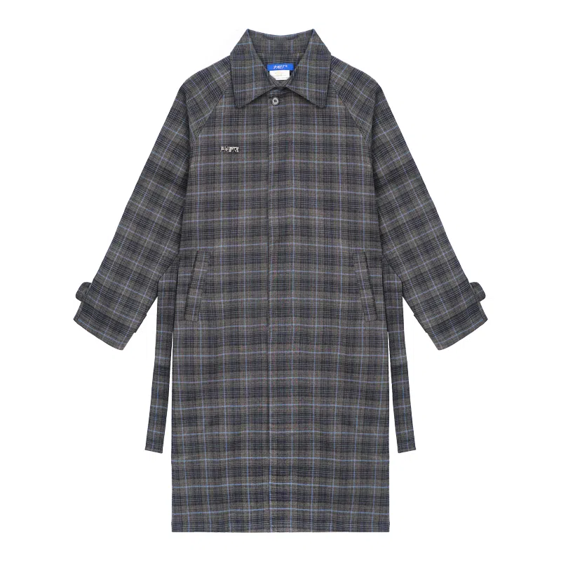 PMET Original Design Plaid Coat