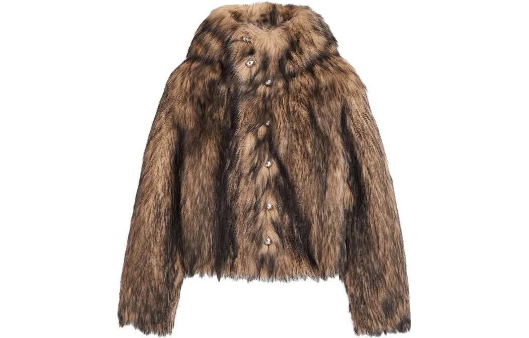 H&M x Rabanne FW23 Hooded Jacket Beige