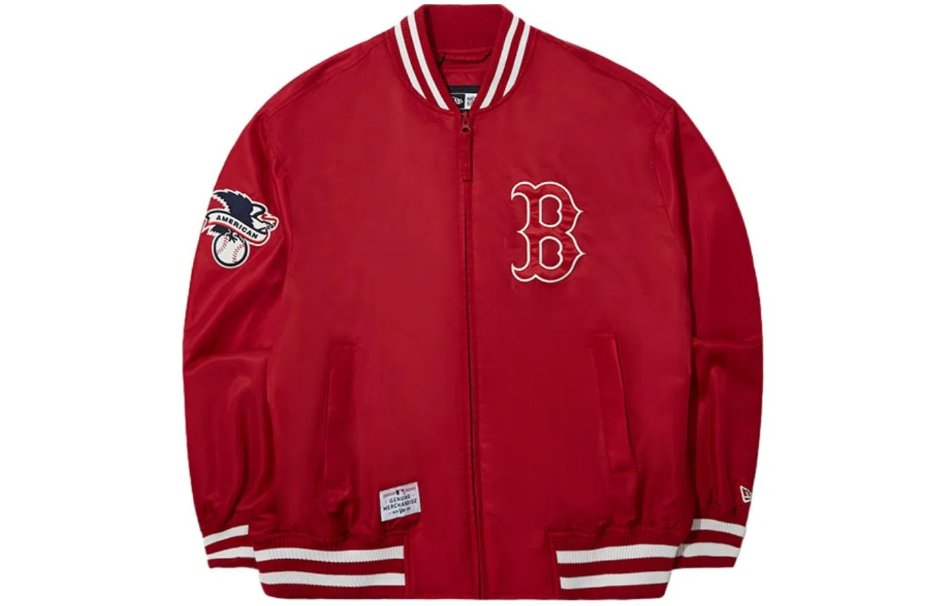 New Era x MLB Boston Red Sox Crewneck Red