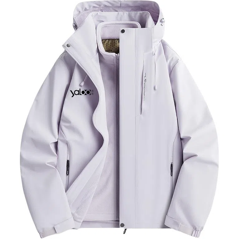 雅鹿优选  舒适干爽长袖  防水防风透气耐磨冲锋衣 男款