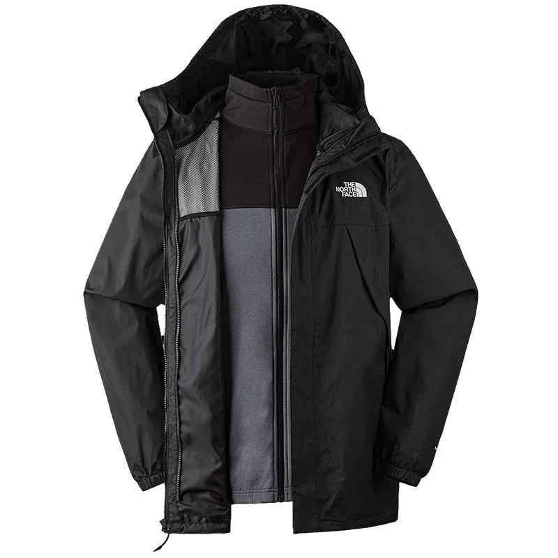 The North Face DryVent Zip In Jacket Black
