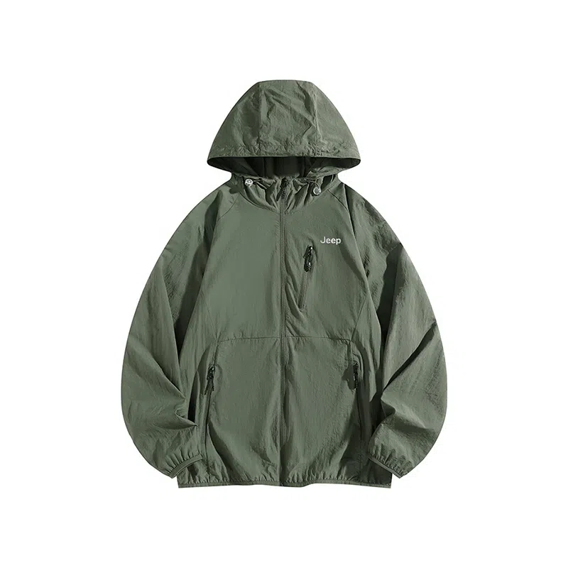 Jeep UPF50+ Hooded Sun Protection Jacket