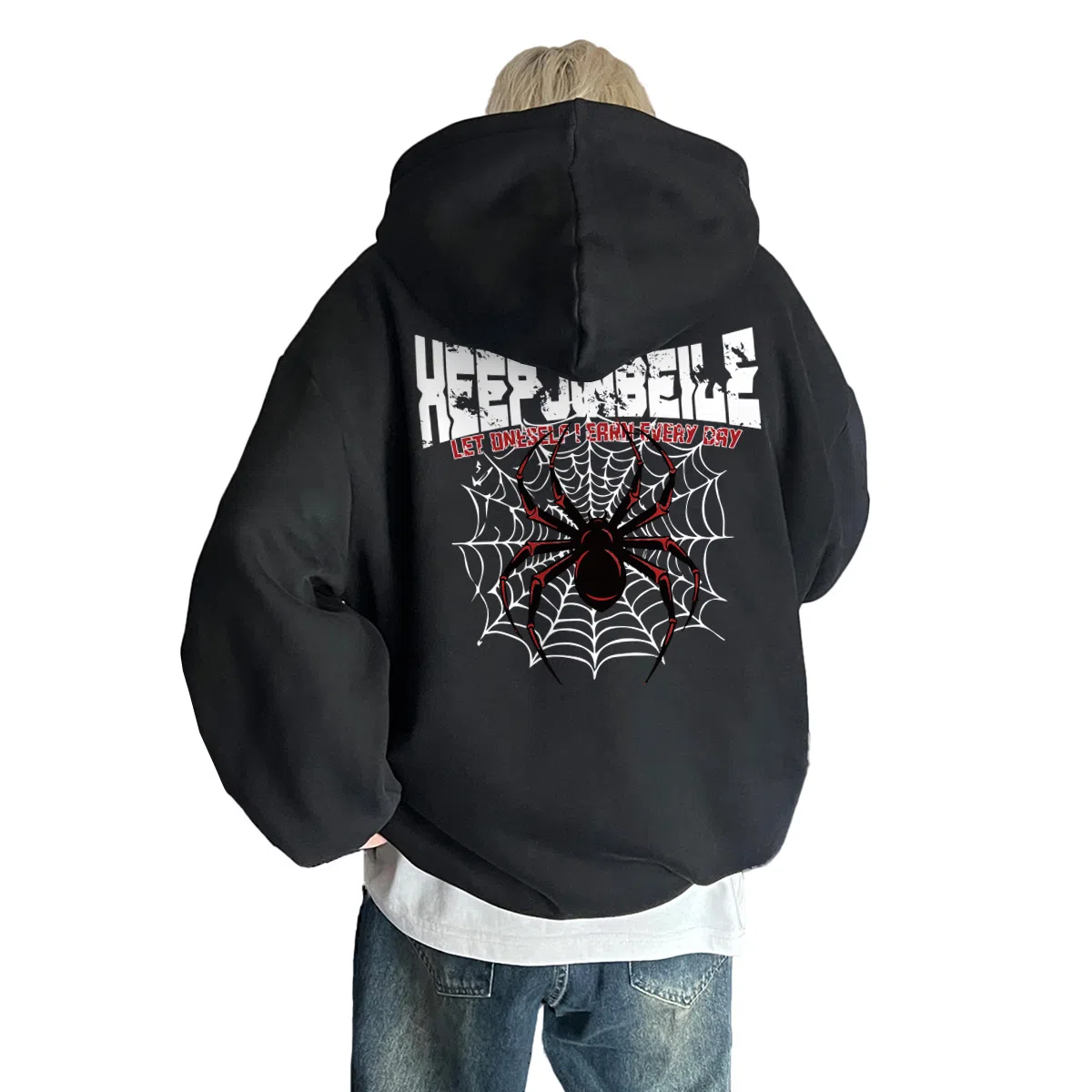 Jinbeile Hoodie Black