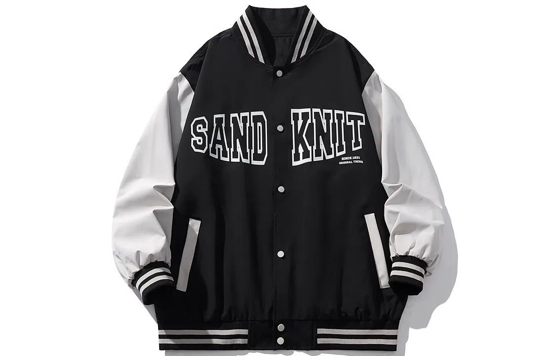 SandKnit Varsity Jacket