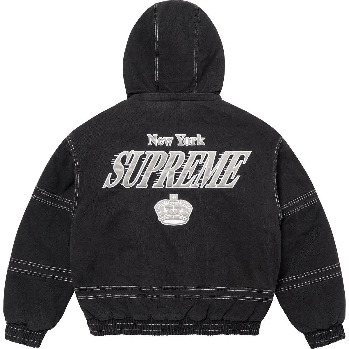 Supreme x Mitchell & Ness Twill Stadium Jacket