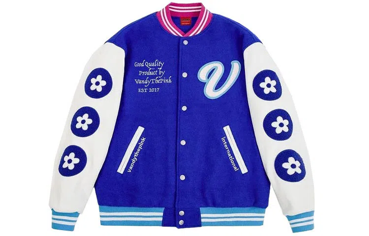 Vandy The Pink x Doraemon Baseball Jacket Blue