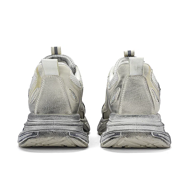 双星八特 潮流经典透气圆头舒适休闲撞色厚底增高百搭运动 防滑耐磨 低帮 老爹鞋 男女同款