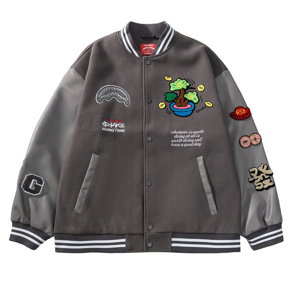 SPRAYGROUND x Money Tree Bomber Jacket