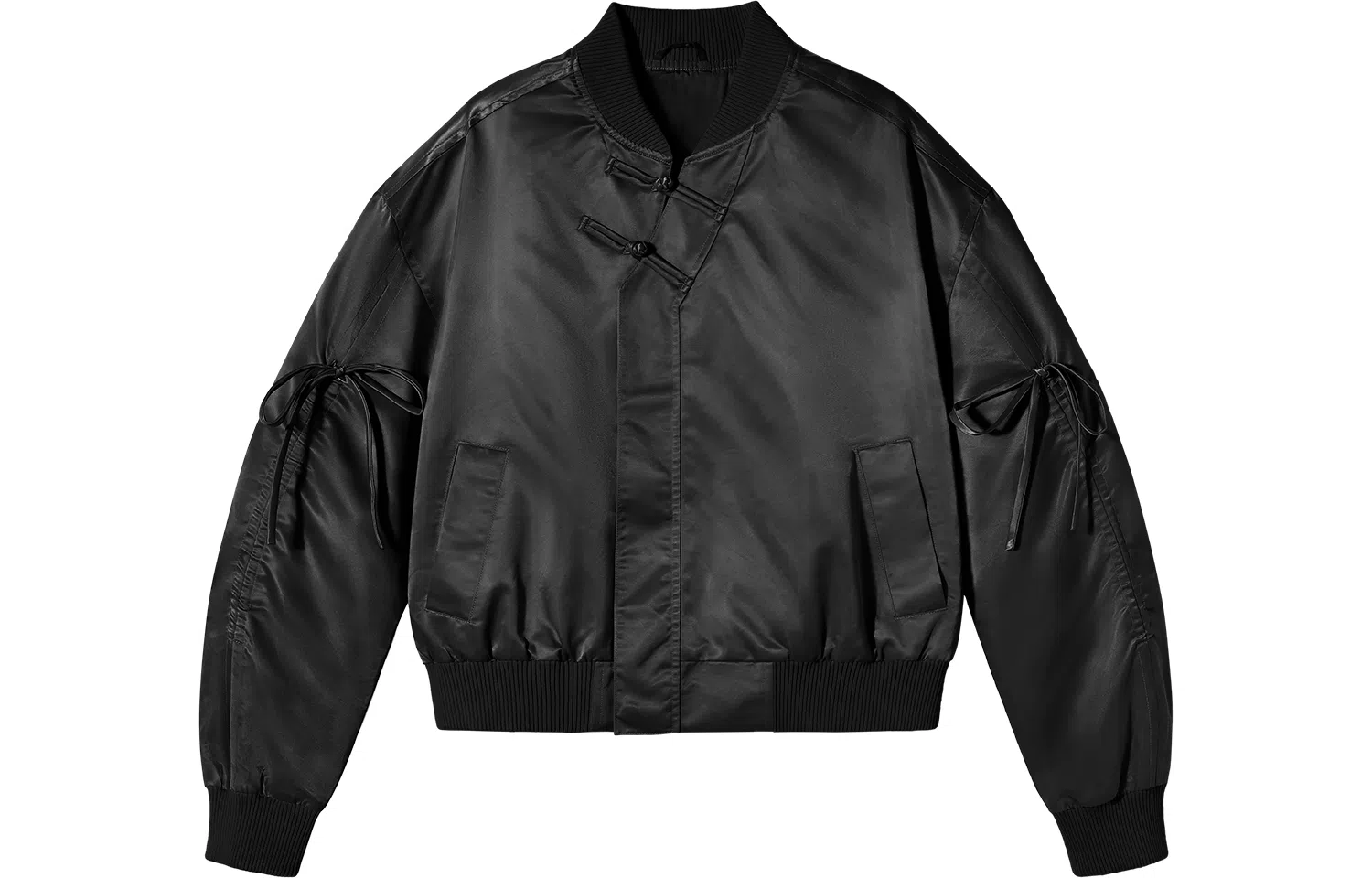 PSO Brand Nylon Bomber Jacket
