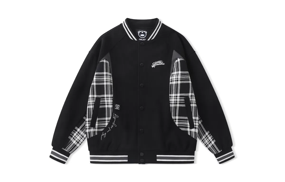 LAMLICKA Bomber Jacket Black