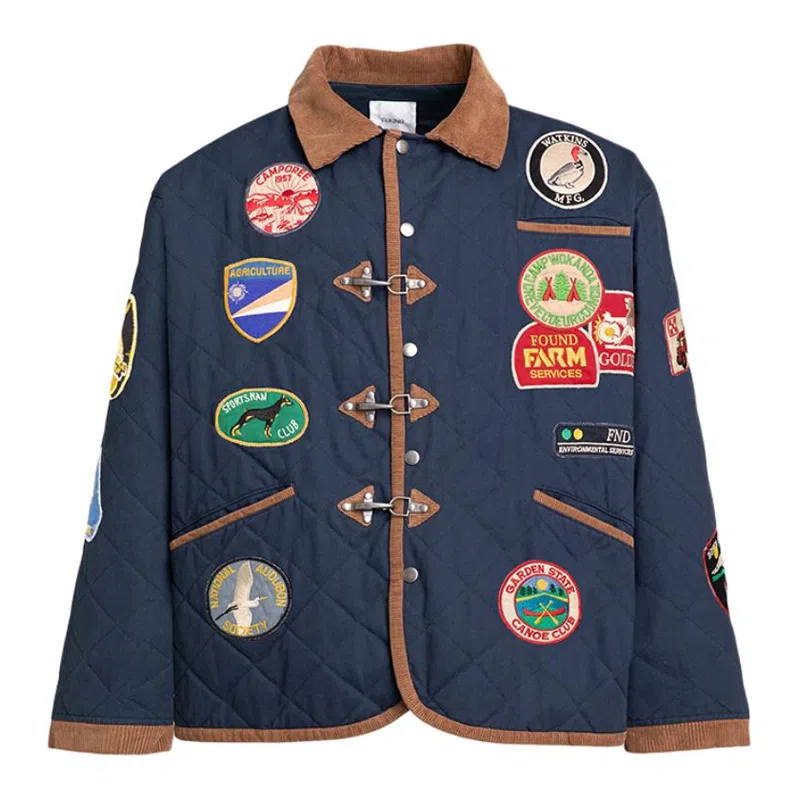 Profound Found Firefighter Badge Jacket Navy