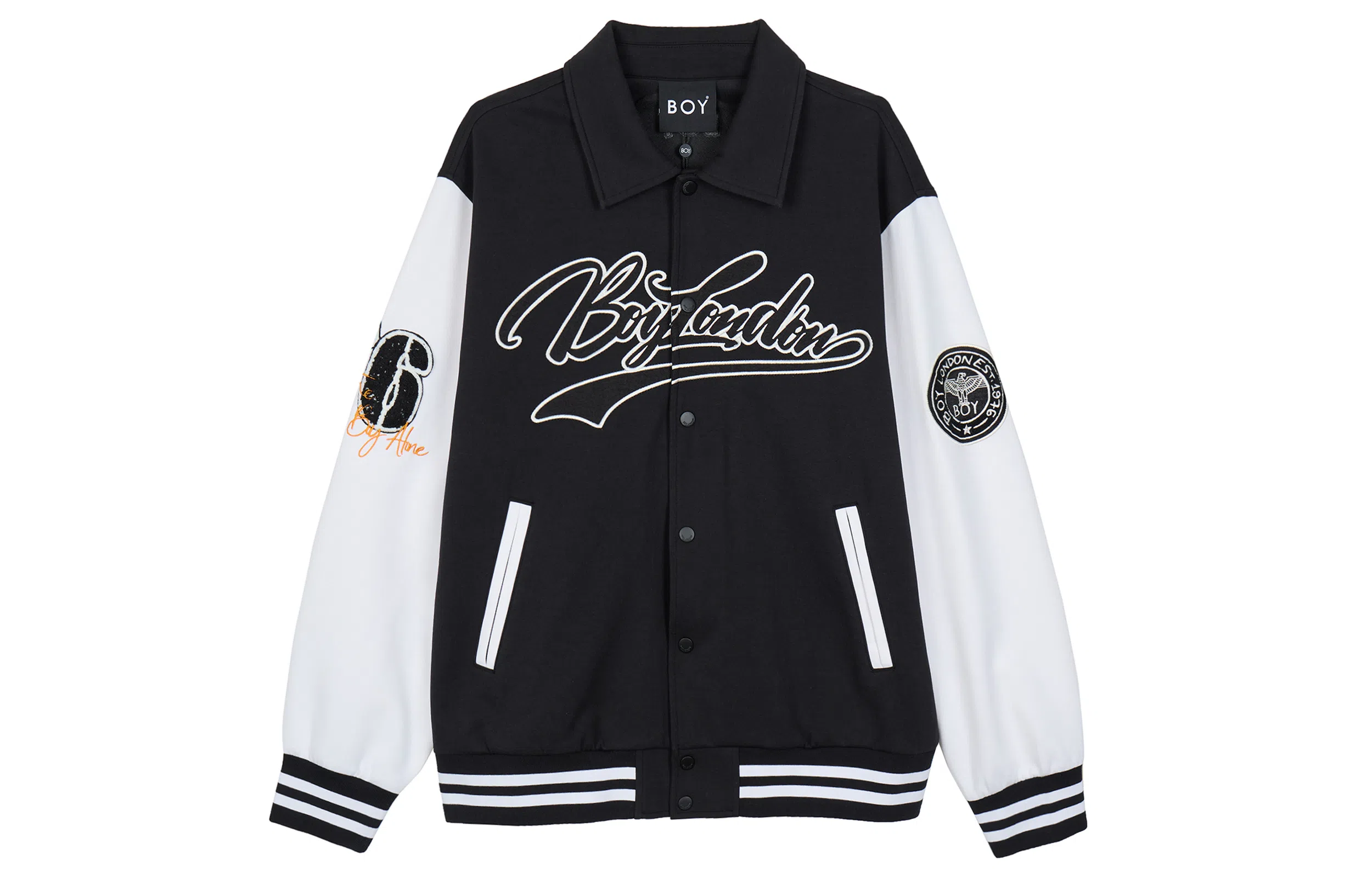 Boy London Varsity Jacket Black