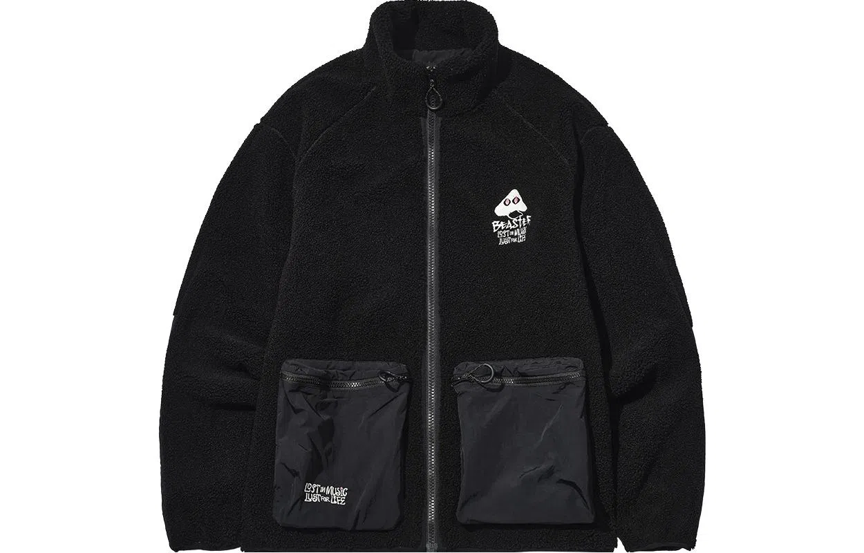 BEASTER Zipper Jacket Black