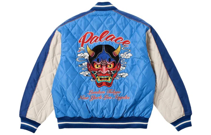 PALACE Ultimo FW23 Bomber Jacket Blue