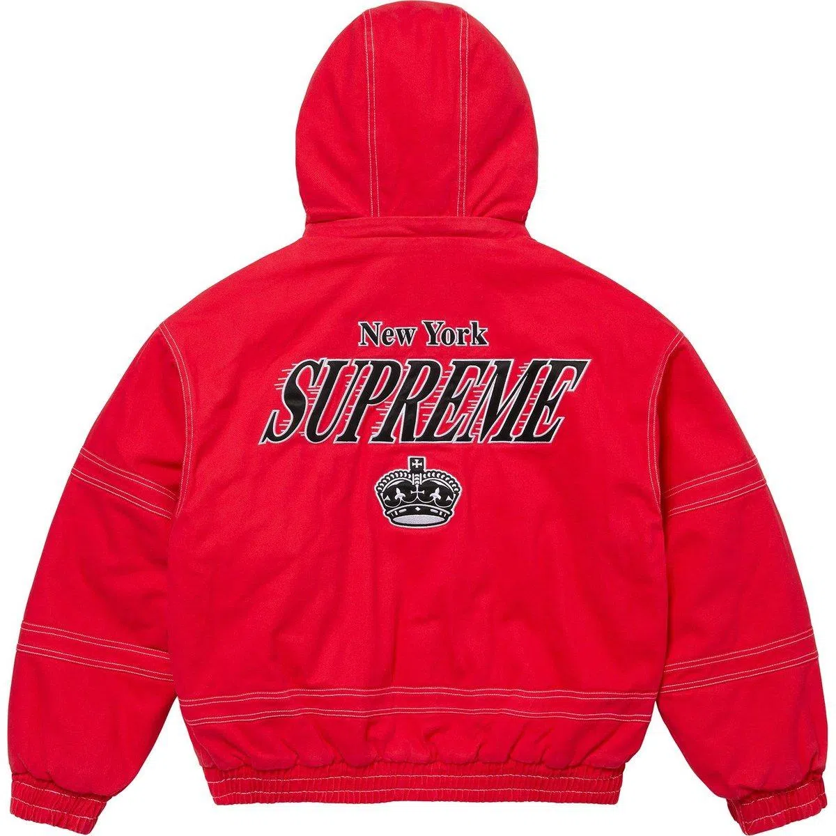Supreme x Mitchell & Ness Twill Stadium Jacket