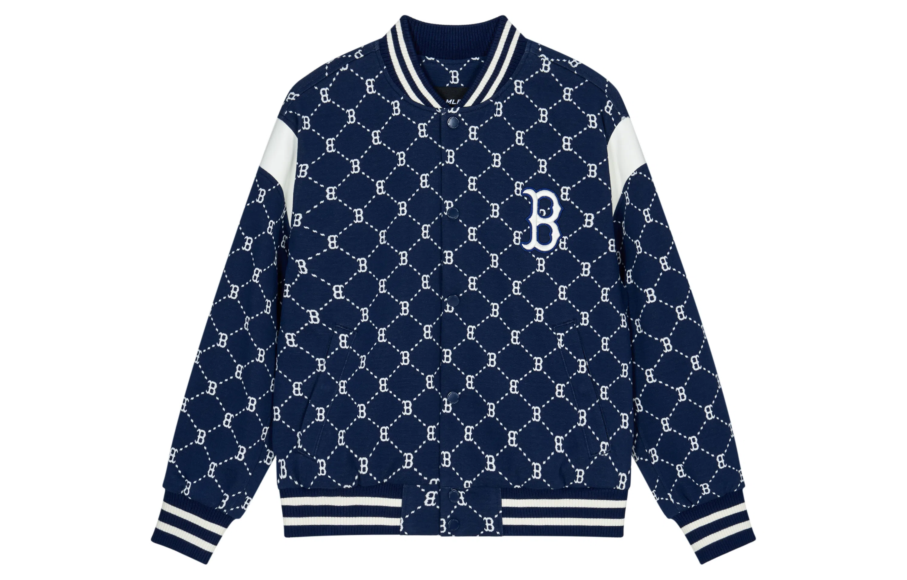 MLB Vintage Baseball Jacket Navy