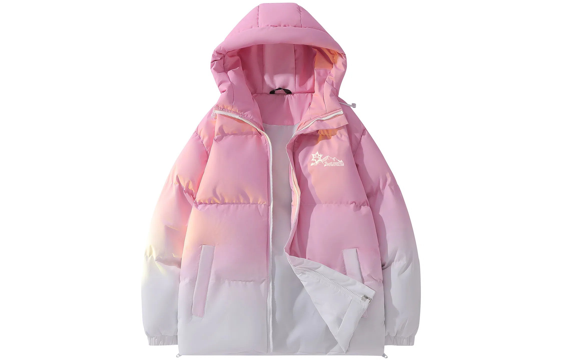 CSKS Retro Star Logo Puffer Jacket