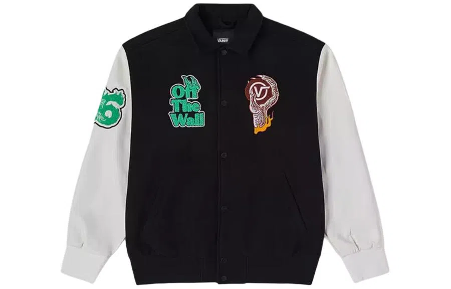 Vans SS24 Dragon Series Bomber Jacket Black