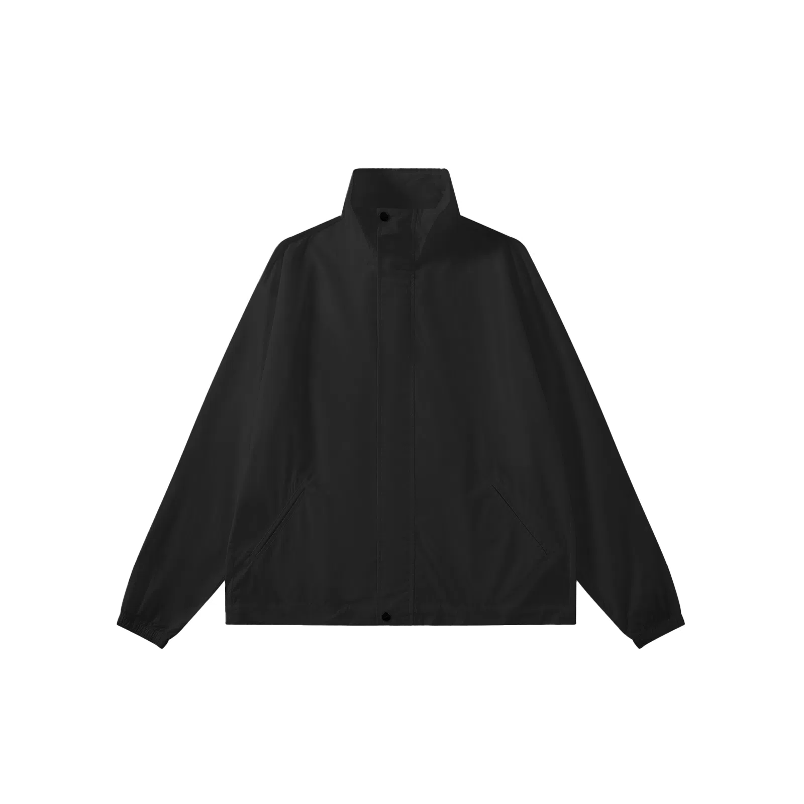 我是大卫 立领韩版高级感可收腰设计户外运动拉链夹克外套 男女同款