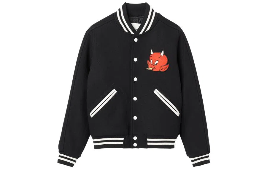 Sandro x HOT STUFF Retro Baseball Jacket