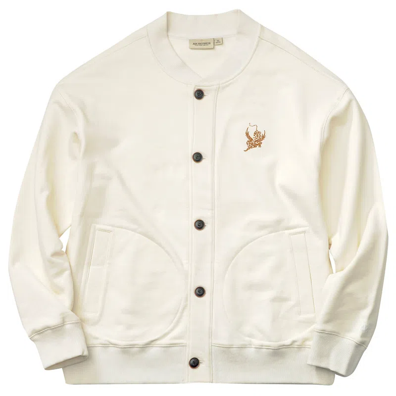 AKCLUB Retro Series Bomber Jacket