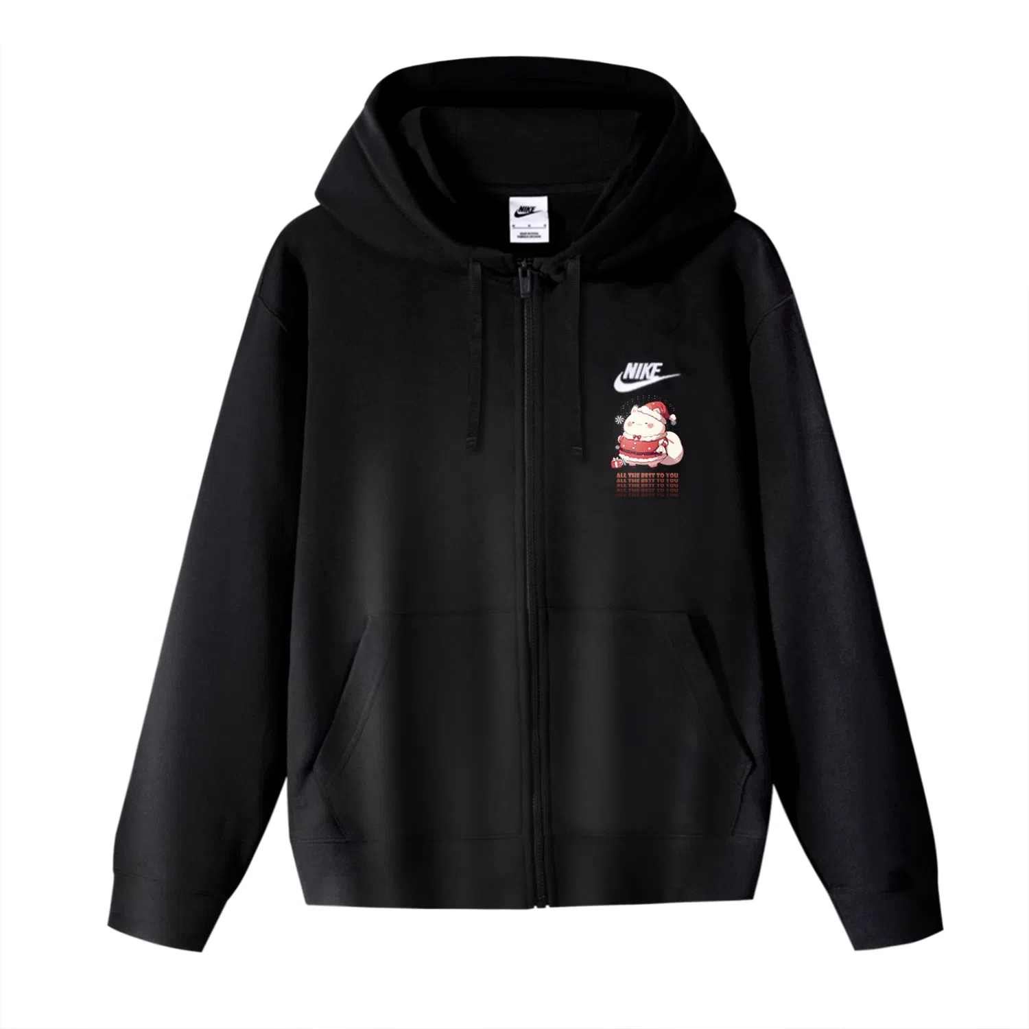 Nike Christmas Cat Hoodie Jacket