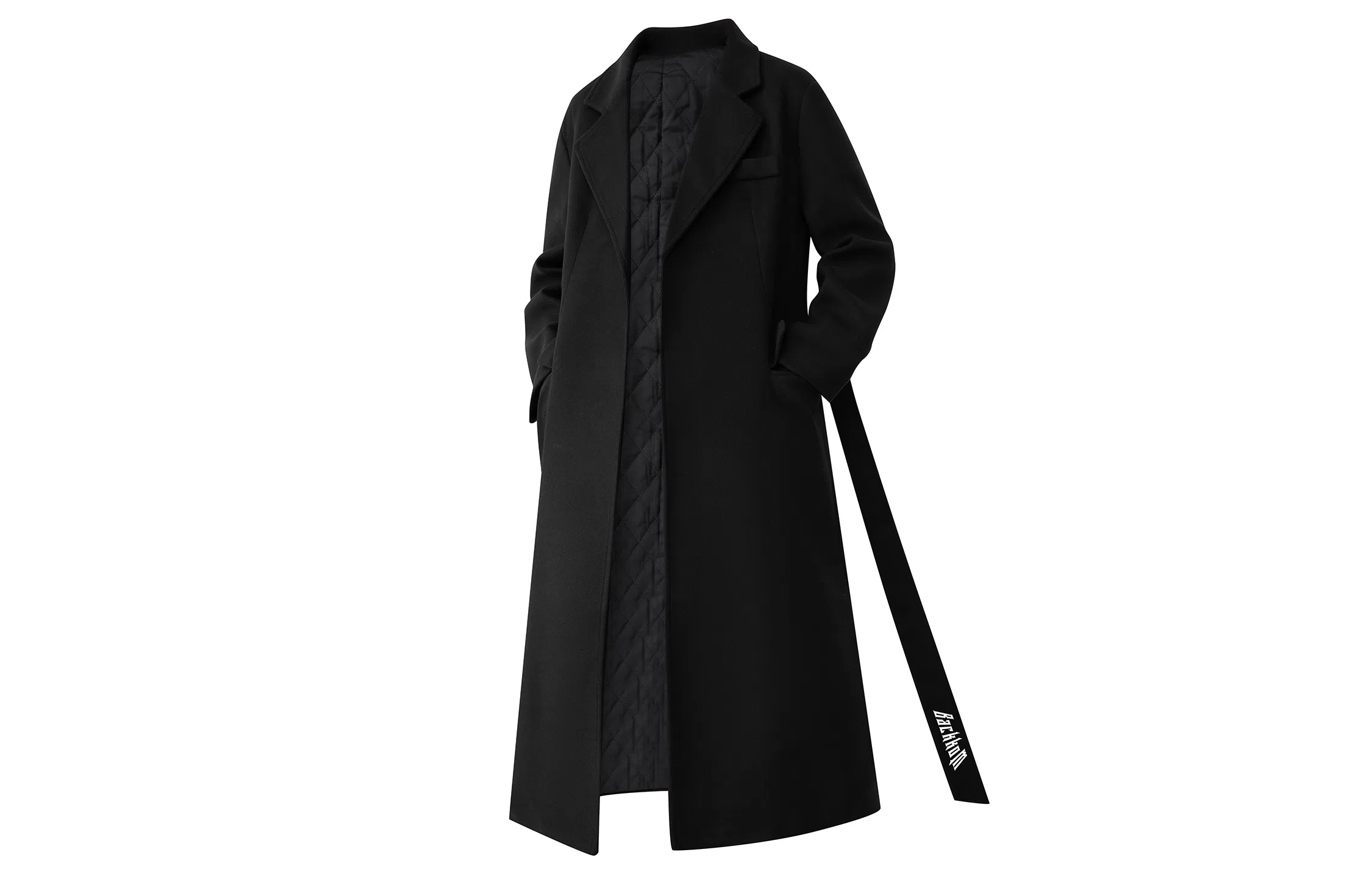 大卫贝肯 英伦风简约复古纯色百搭通勤高级感宽松休闲长款过膝保暖加厚大衣 男女同款