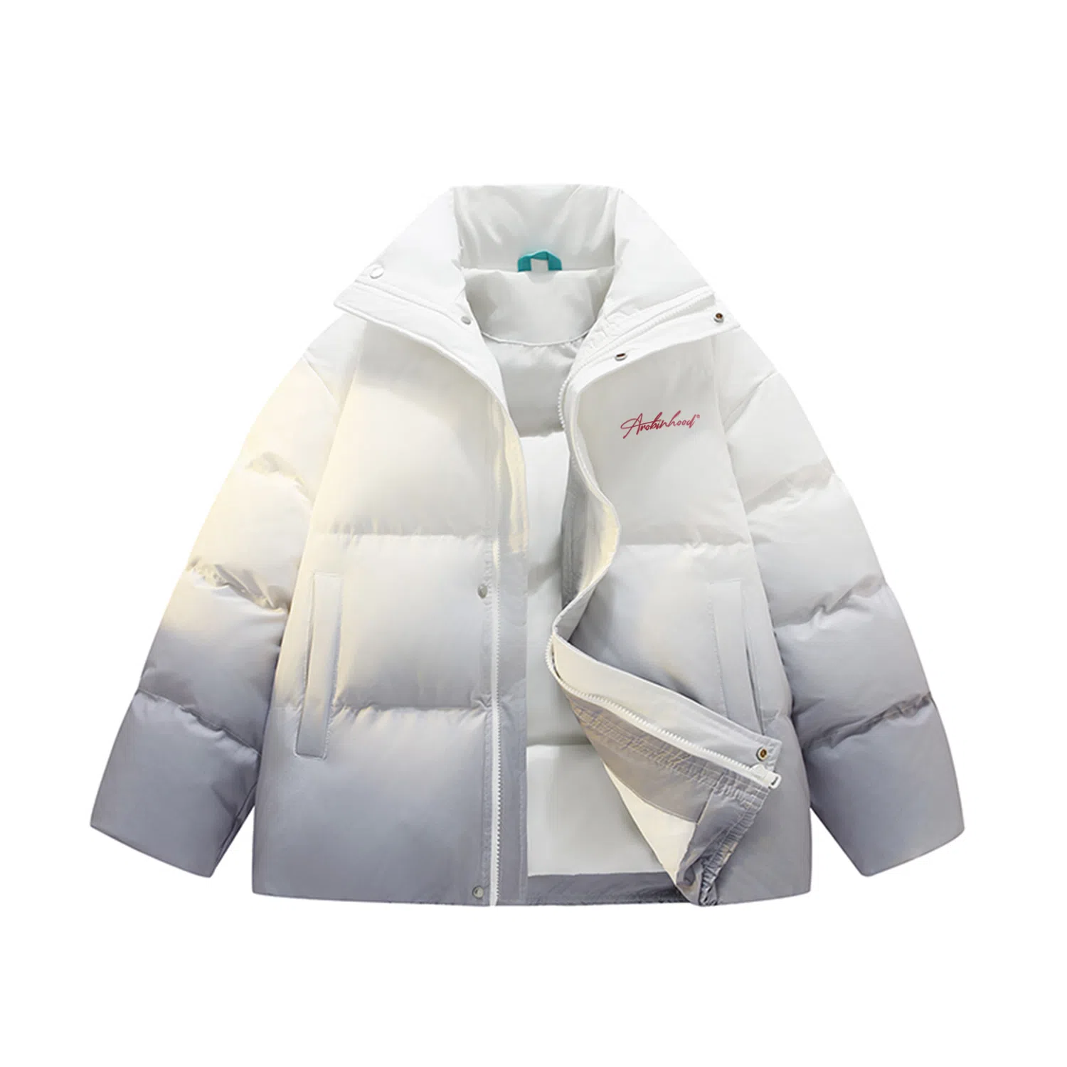 ROBINHOOD Gradient Logo Down Jacket