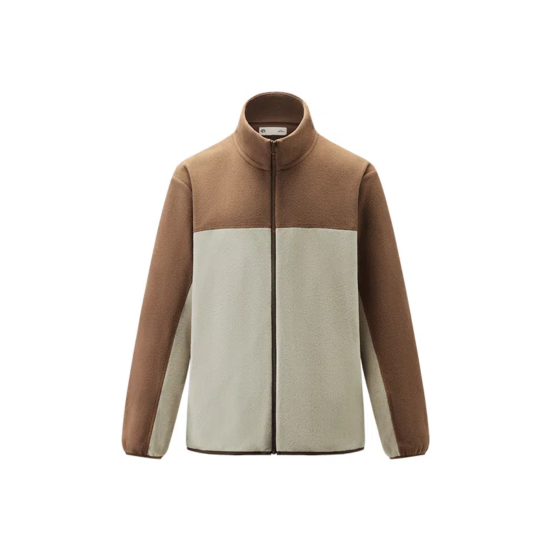 网易严选 百搭立领复合摇粒绒抗静电防风夹克长短绒羊羔绒厚绒绒感外套 男款