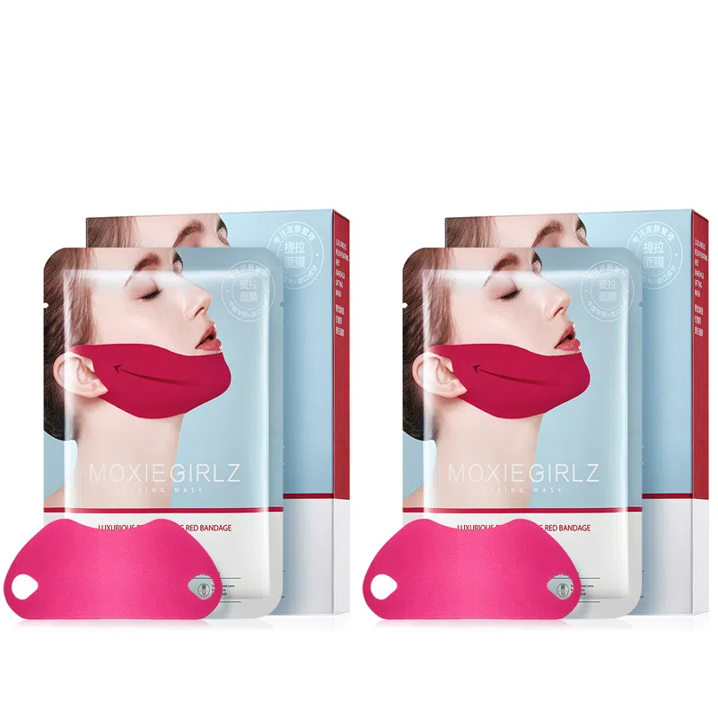 慕斯女孩 奢宠焕颜红绷带提拉面膜 紧致 油性肤质干性肤质 补水保湿