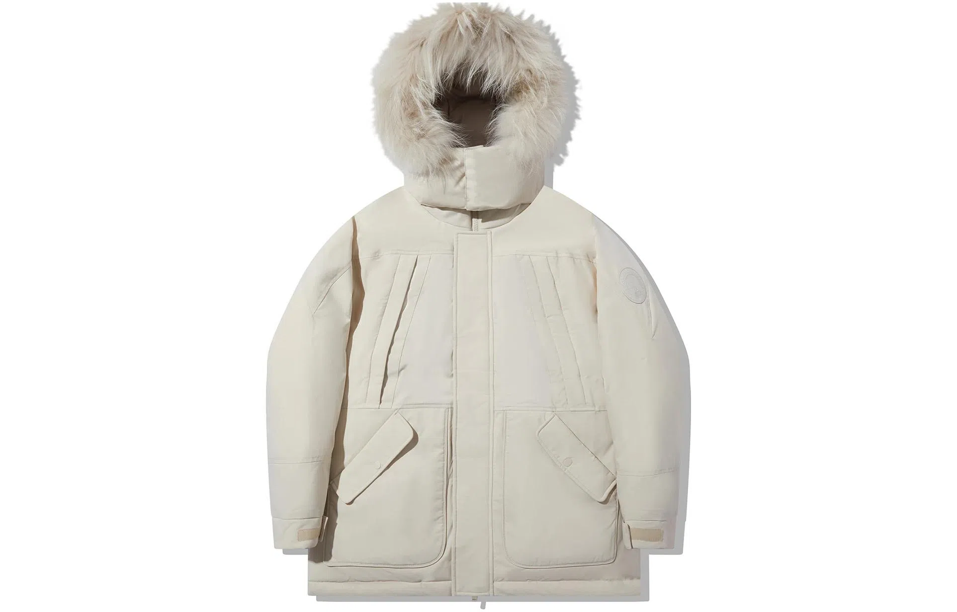 Li-Ning Down Jacket Oatmeal Grey