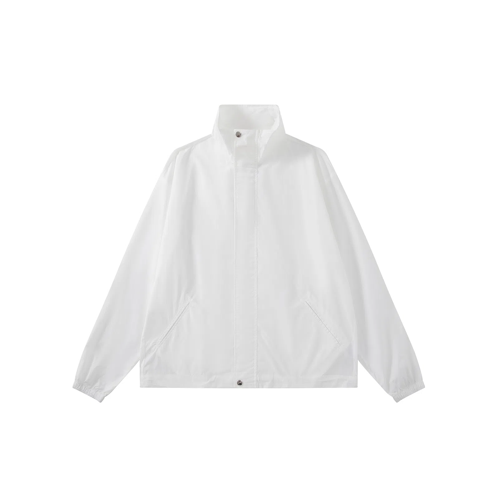 我是大卫 立领韩版高级感可收腰设计户外运动拉链夹克外套 男女同款