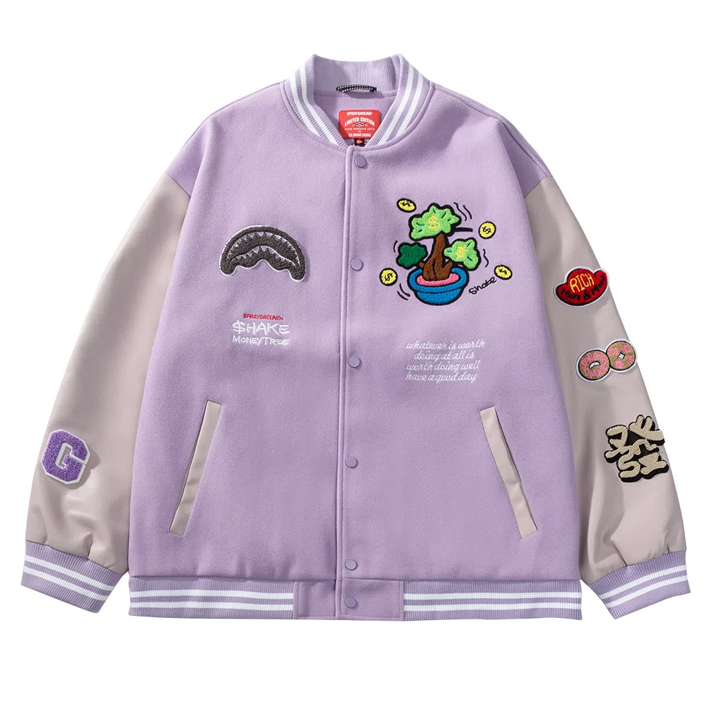 SPRAYGROUND x Money Tree Bomber Jacket
