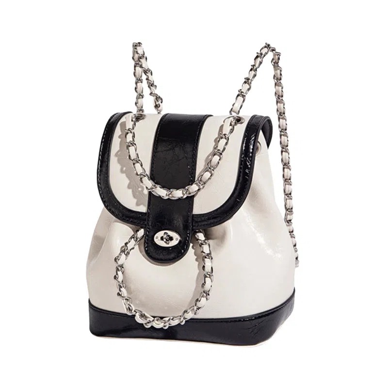 MARKANGARO Backpack White Black