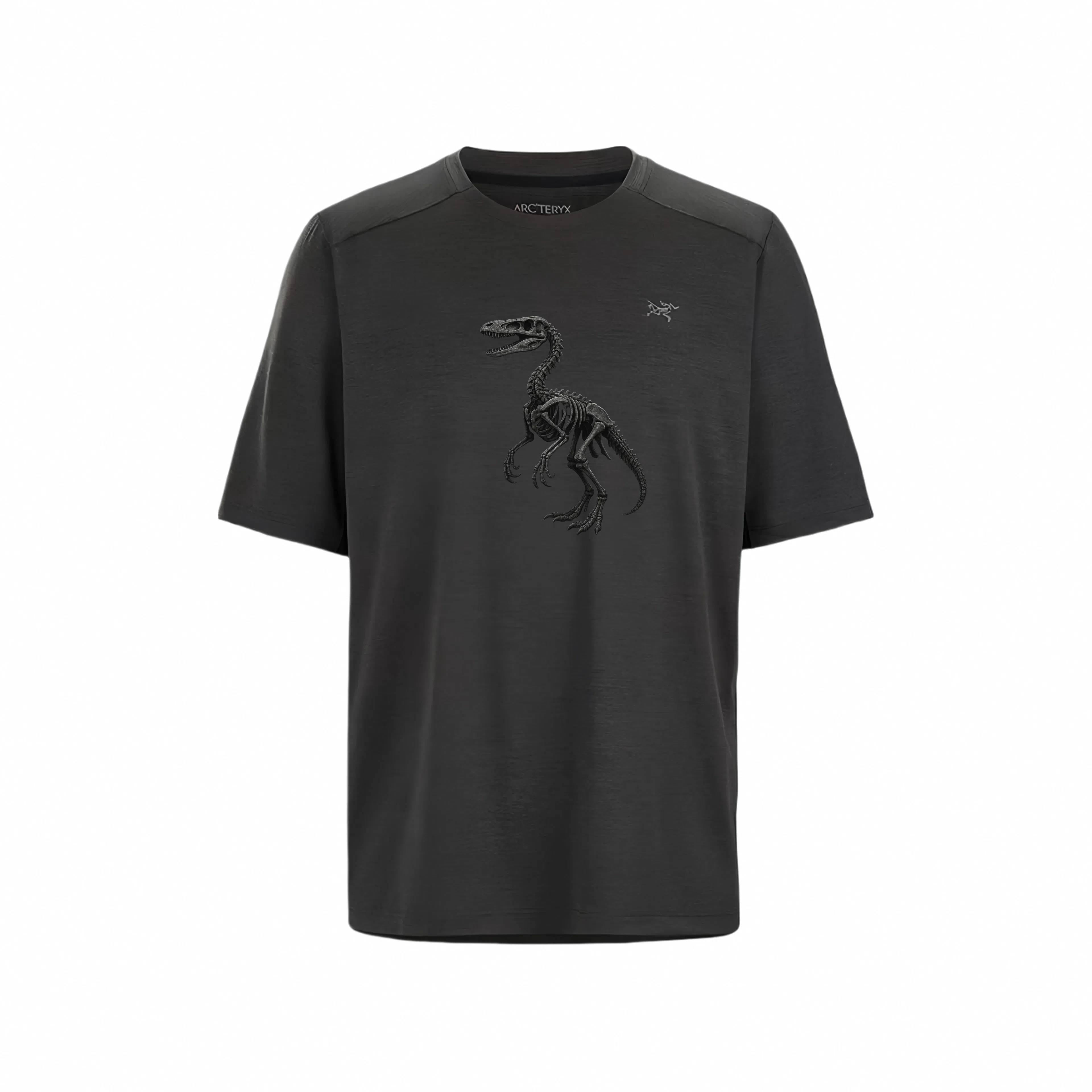 Arcteryx LogoT Charcoal grey