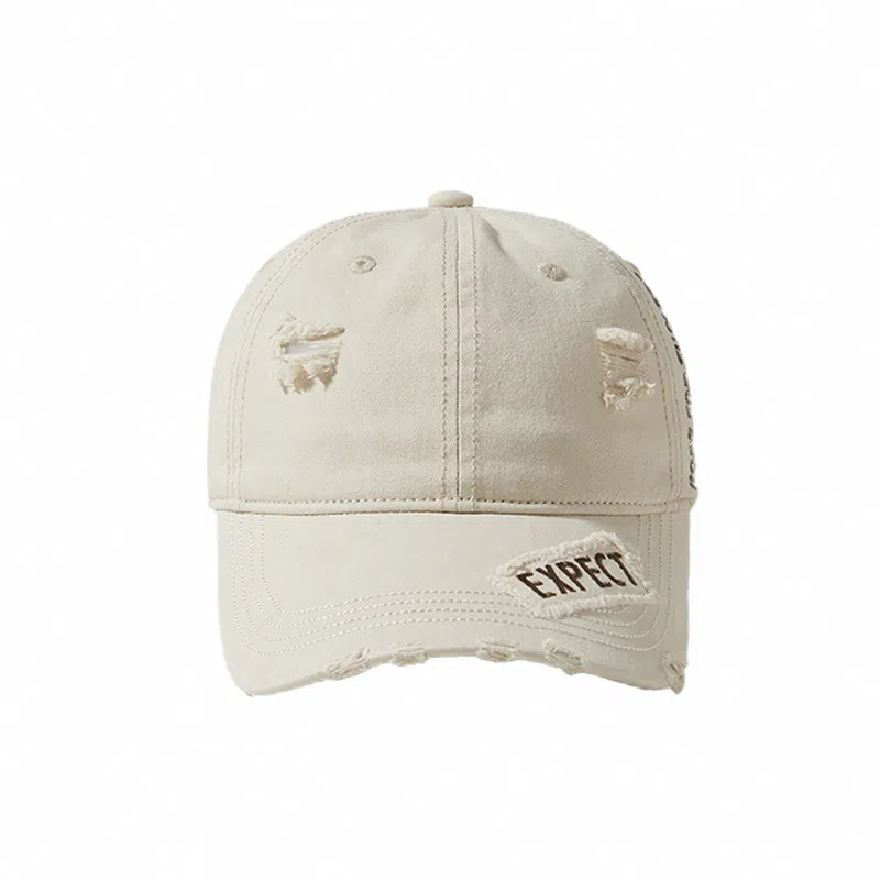 杨同学 破洞 棉 鸭舌帽 男女同款情侣款