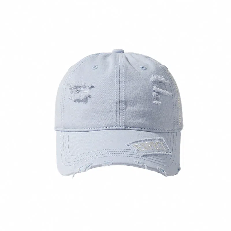 杨同学 破洞 棉 鸭舌帽 男女同款情侣款