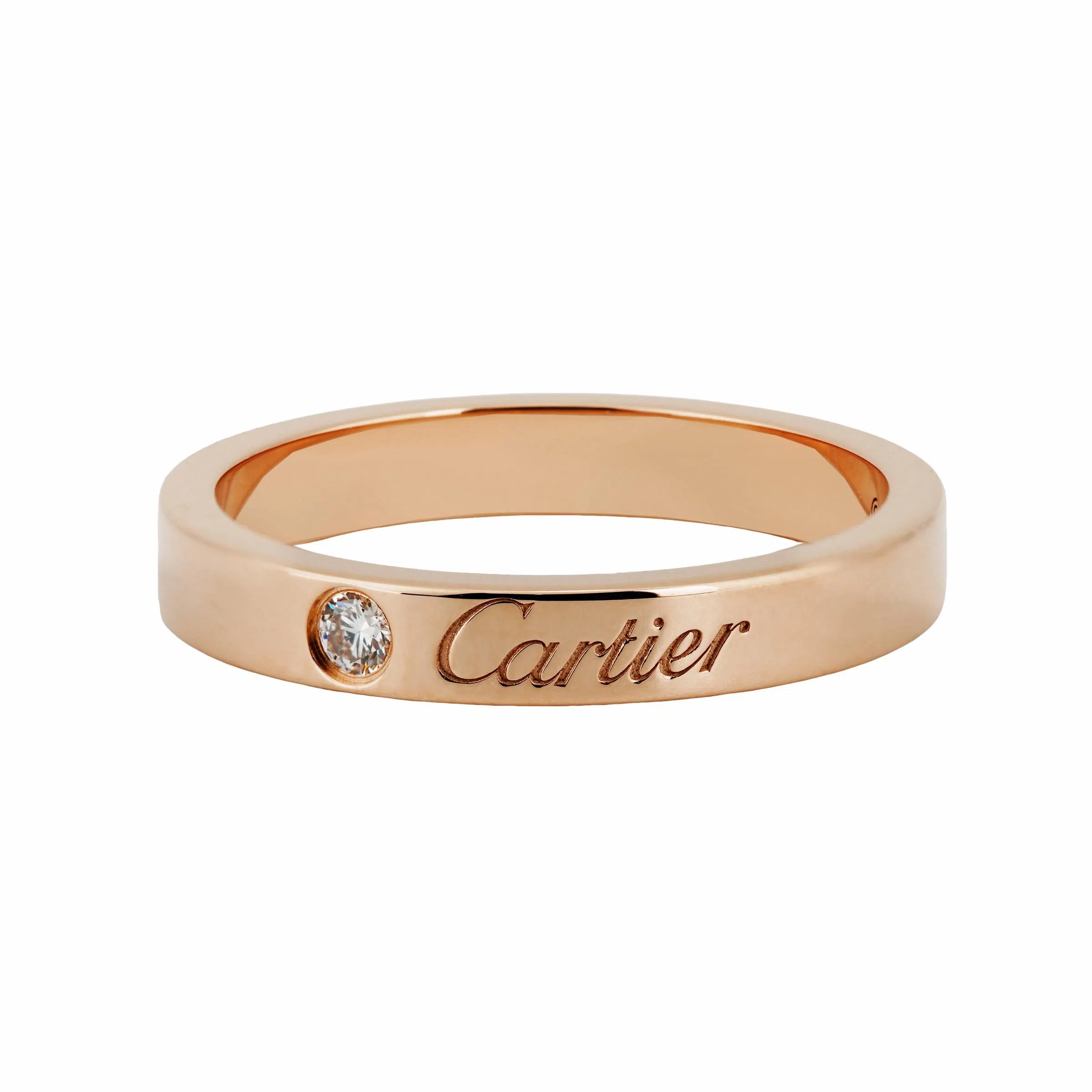 CARTIER C de Cartier Logo 18k