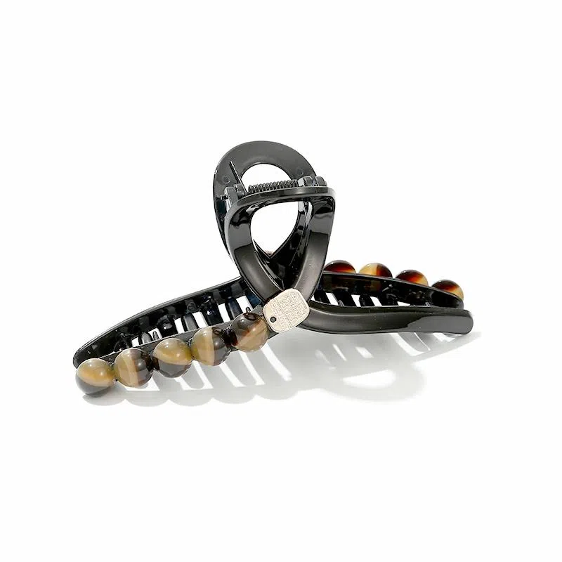 如花梦 高级感珠珠发量多大号复古 亚克力 发夹 女款