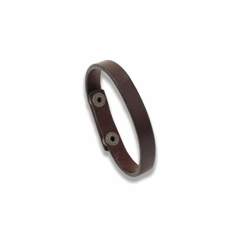 大唐国鼎 复古小众时尚简约设计潮酷个性小众高级感森系高级感财运 好运 皮革 手环 男款