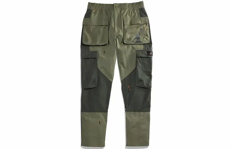 Air Jordan x Travis Scott 6 Cargo Pants Green