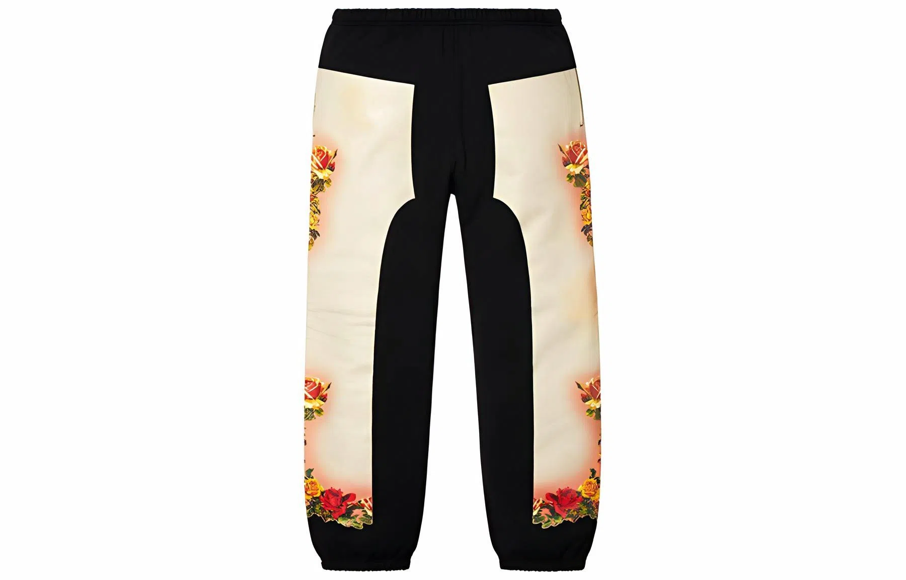 Supreme SS19 x Jean Paul Gaultier Floral Print Sweatpant Cardinal