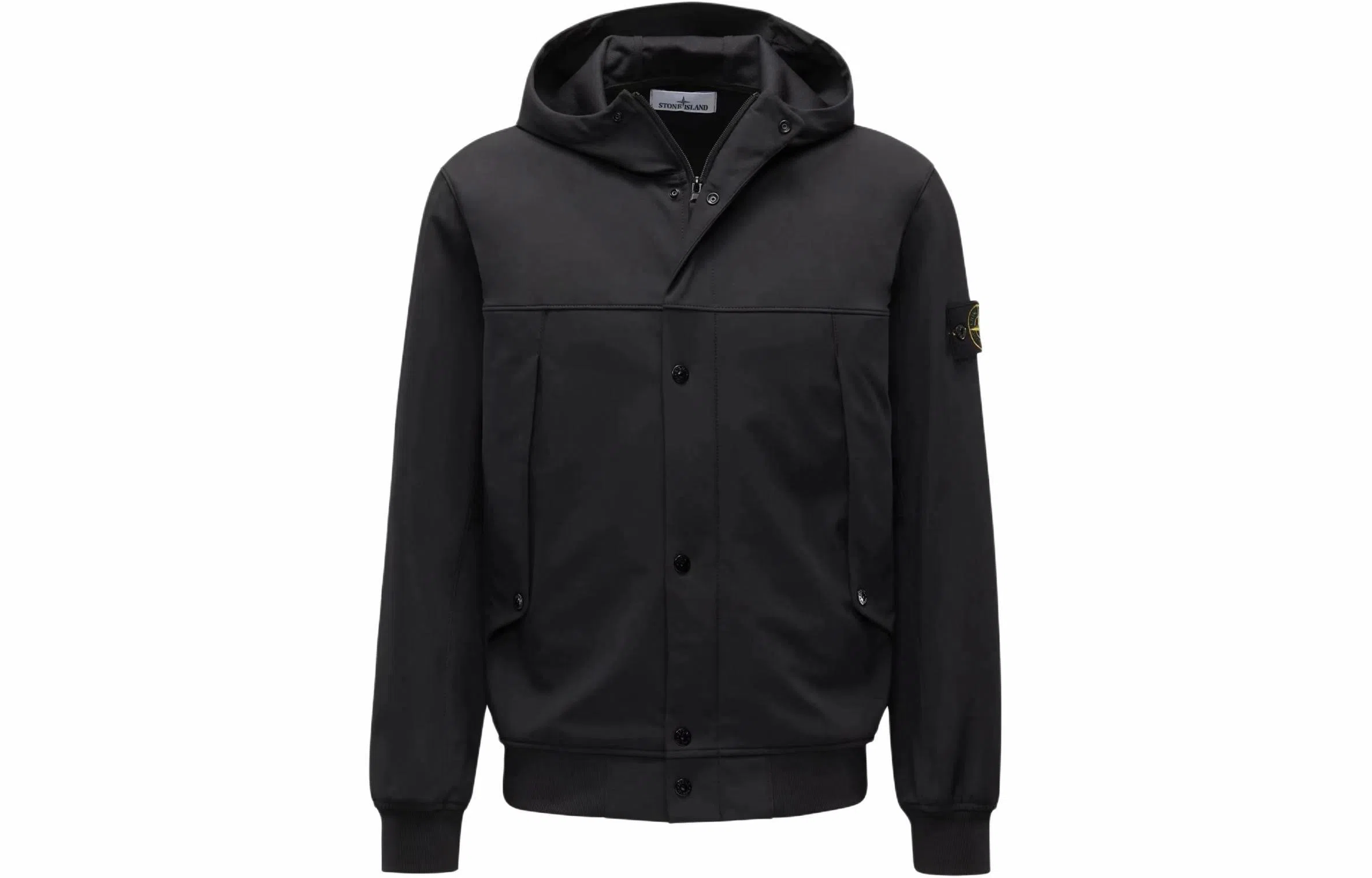 Stone Island Soft Shell Jacket Black