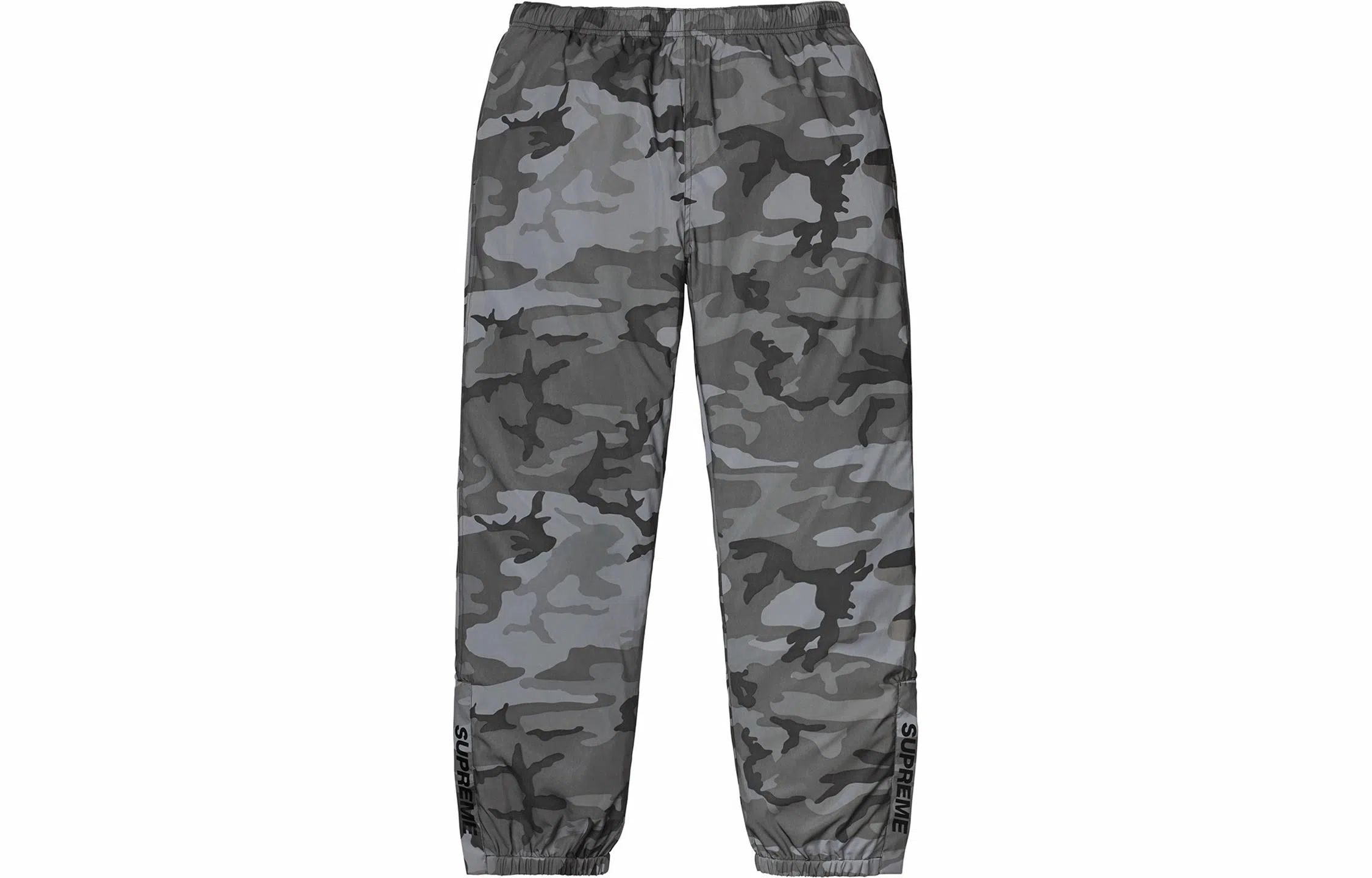 Supreme FW18 Reflective Camo Warm Up Pant
