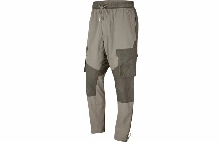 Jordan Olive Grey Woven Cargo Pants