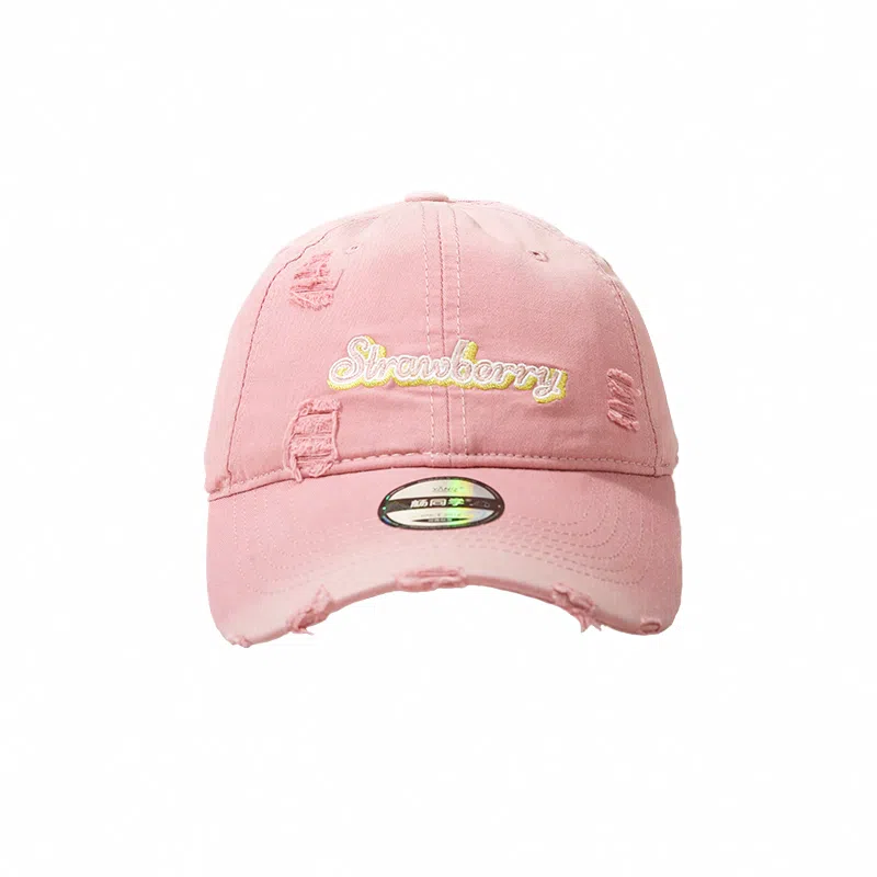 杨同学 美式大脸帽 美式英文 棉 鸭舌帽 男女同款情侣款